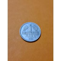 Монета 1 марка ФРГ 1982 (G).