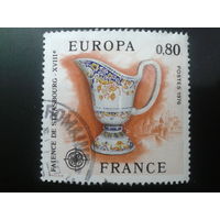 Франция 1976 Европа керамика 18 век