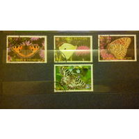 Насекомые, бабочки, фауна, марки, Сен-Томе и Принсипе, 1987