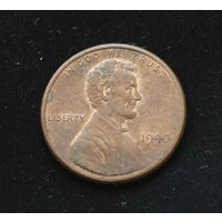 1 цент 1990 США #04