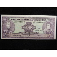 Венесуэла 10 боливаров 1995г