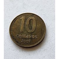 Аргентина 10 сентаво, 2007