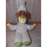 Кукла СССР в комбинезоне меховом, набивка-вата