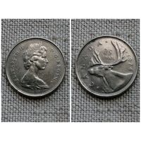 Канада 25 центов 1974/FA