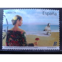 Испания 2010 Туризм, лошадь  Михель-1,3 евро гаш