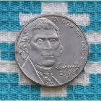 США 5 центов 2008 года, Р. UNC. Франклин Бенджамин.