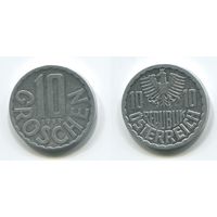 Австрия. 10 грошей (1989, XF)