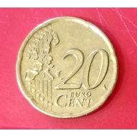 20 евро Центов * 2002 год * Греция