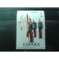 Испания 1978 Военная форма, знаменосец**