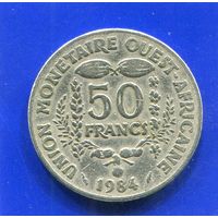 Западная Африка 50 франков 1984