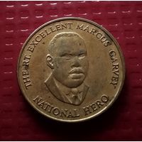 Ямайка 25 центов 1996 г. #41505