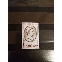 1972 Франция религия чистая клей MNH** выпускалась одиночкой (2-10)