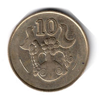 Кипр. 10 центов. 1994 г.