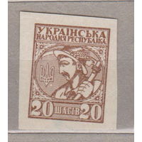 Украина 1918 год Старая  Первый Стандартный выпуск почтовых марок УНР  лот 12