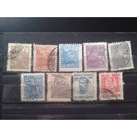 Бразилия 1946-51 Стандарт 9 марок