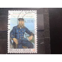 Бельгия 1990 День марки, почтмейстер, живопись