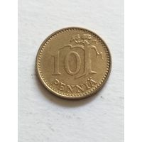 Финляндия 10 пенни 1972