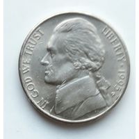 США 5 центов 1995 г. Р
