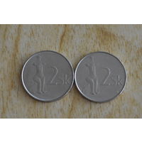 Словакия 2 кроны 2001,02