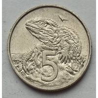 Новая Зеландия 5 центов 1988 г.
