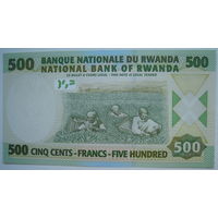 Руанда 500 франков 2004 г. (g)