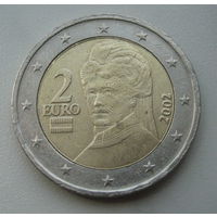 Австрия 2 евро 2002г.