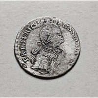 3 гроша 1752г. Фридрих II, Королевство Пруссия лот пр-5