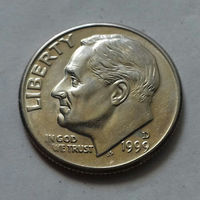 10 центов (дайм) США 1999 D