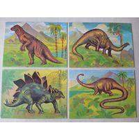 Карманные календарики. Динозавры. 1996 год
