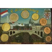Набор монет евро Люксембург