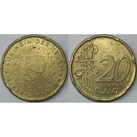 20 евроцентов Нидерланды 2001г