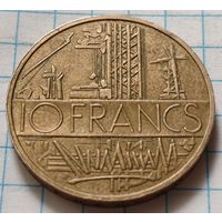 Франция 10 франков, 1977     ( 2-12-4 )