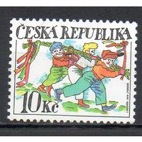 Пасха Чехия 2010 год серия из 1 марки