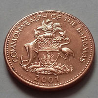 1 цент, Багамские острова (Багамы) 2001 г., UNC