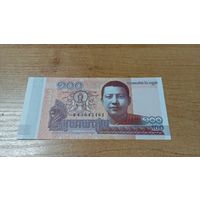 100 риэлей Камбоджи 2014 года с  рубля **45461