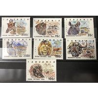 1993 Танзания 1607-1613 Фауна 6,00 евро