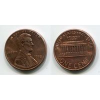США. 1 цент (1998, XF)