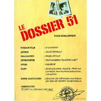 Досье на 51-го / Le dossier 51 (Мишель Девиль)(DVD9)