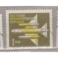 Авиация самолет ГДР Германия 1957 год  лот 2