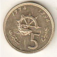 Марокко 5 сантим 1974 ФАО