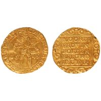 Золотая коллекция голландских дукатов чрезвычайно редкий ранний дукат 1649 год провинция Утрехт (TRA) отличное коллекционное состояние