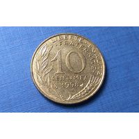 10 сантимов 1998. Франция.