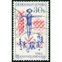 III Национальные игры спартаковцев Чехословакия 1965 год 1 марка