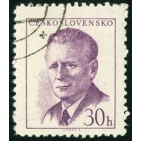 Президент Антонин Новотный Чехословакия 1958 год 1 марка