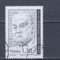 [1172] Польша 2006. Ежи Гедройц - публицист и политик. Одиночный выпуск. Гашеная марка.