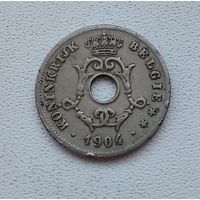 Бельгия 10 сантимов, 1904 'BELGIE' 3-1-29
