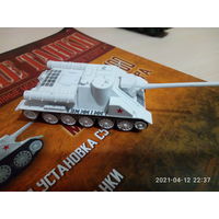 Русские танки 88 (модель CУ-100 и журнал)