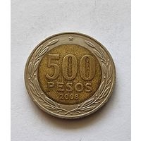 Чили 500 песо, 2008