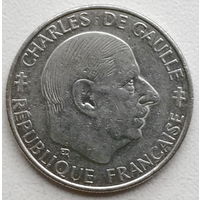 Франция 1 франк 1988 30 лет Пятой Республике