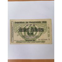 100 млн. марок 1923 года
